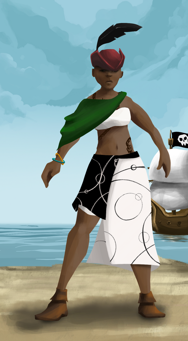 AlgoSeas Pirate #33405 NFT on Algorand