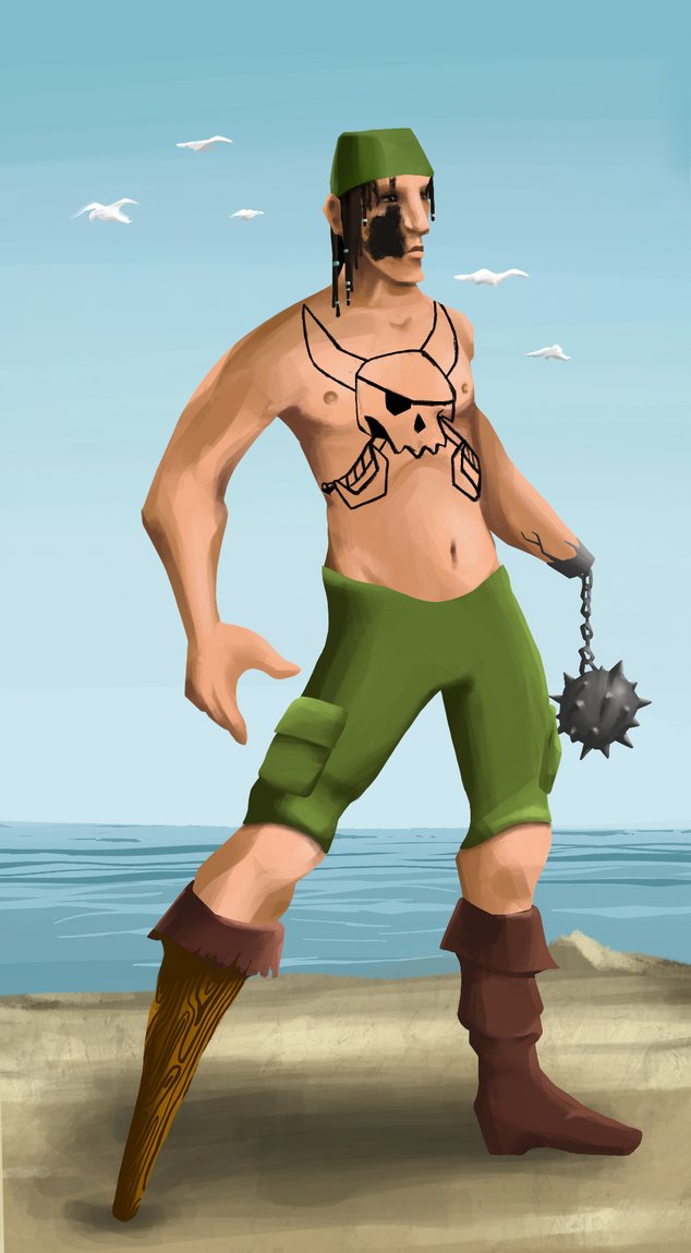 AlgoSeas Pirate #33406 NFT on Algorand