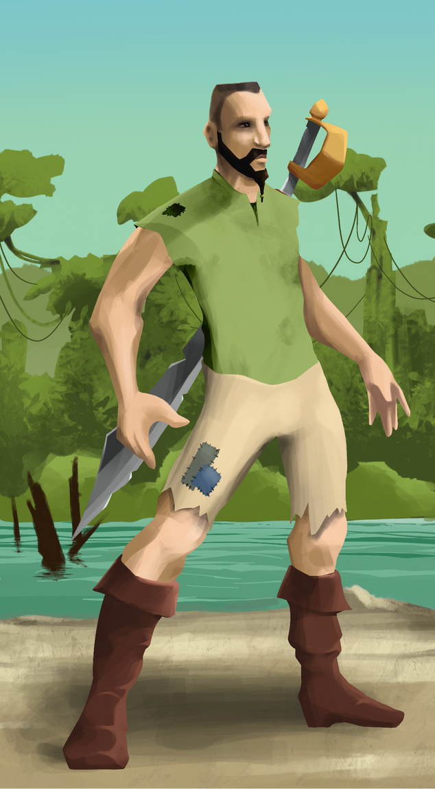 AlgoSeas Pirate #33413 NFT on Algorand