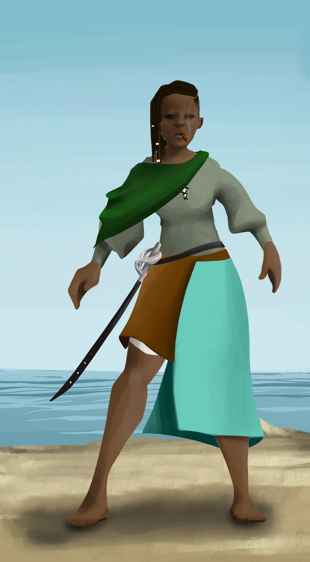 AlgoSeas Pirate #3343 NFT on Algorand