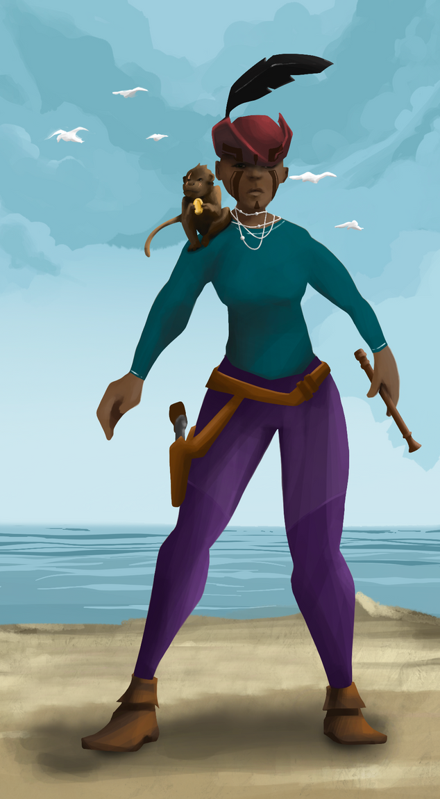 AlgoSeas Pirate #33439 NFT on Algorand