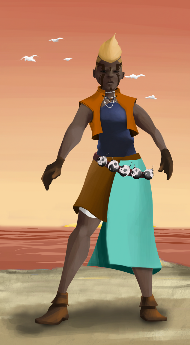 AlgoSeas Pirate #33446 NFT on Algorand