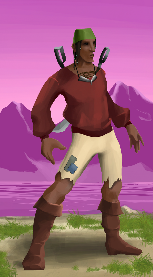 AlgoSeas Pirate #33453 NFT on Algorand