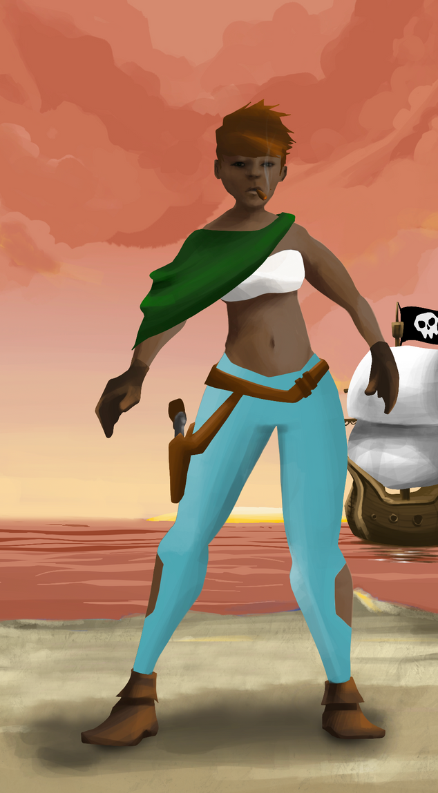 AlgoSeas Pirate #33459 NFT on Algorand