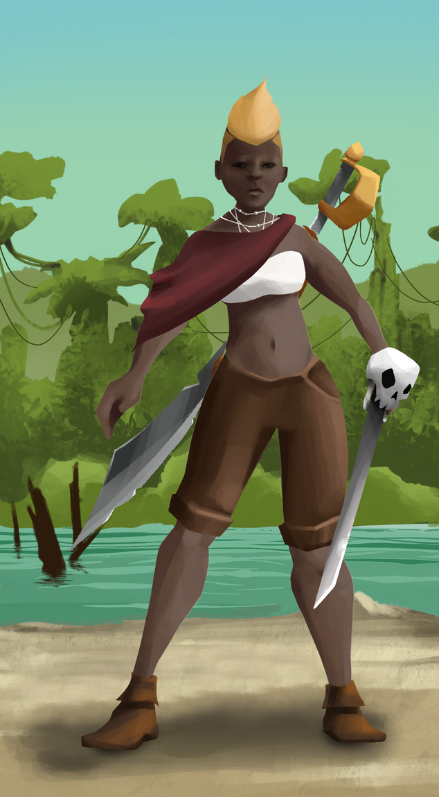 AlgoSeas Pirate #33460 NFT on Algorand