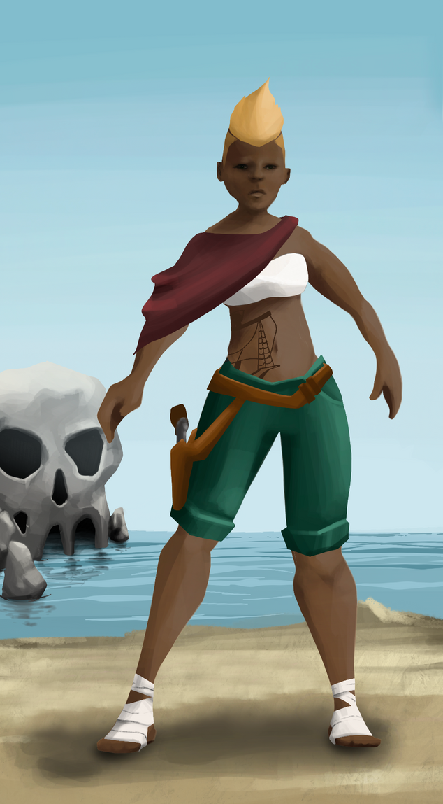 AlgoSeas Pirate #33467 NFT on Algorand