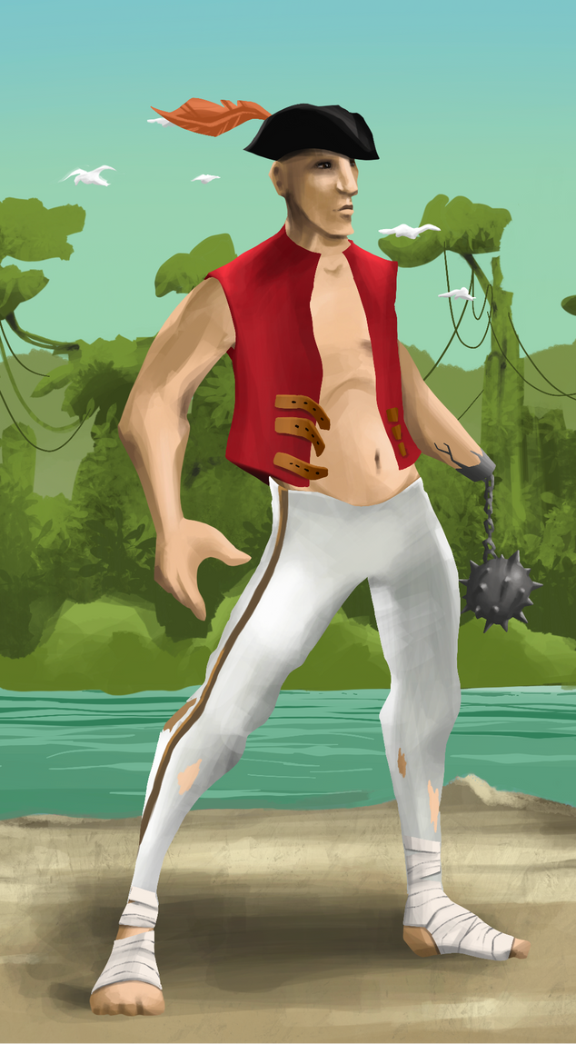 AlgoSeas Pirate #33468 NFT on Algorand