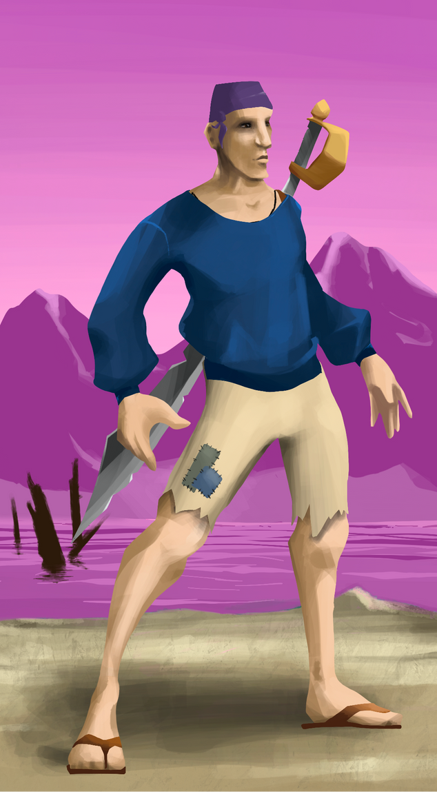 AlgoSeas Pirate #33471 NFT on Algorand