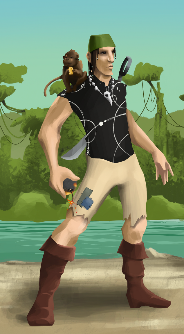 AlgoSeas Pirate #33472 NFT on Algorand