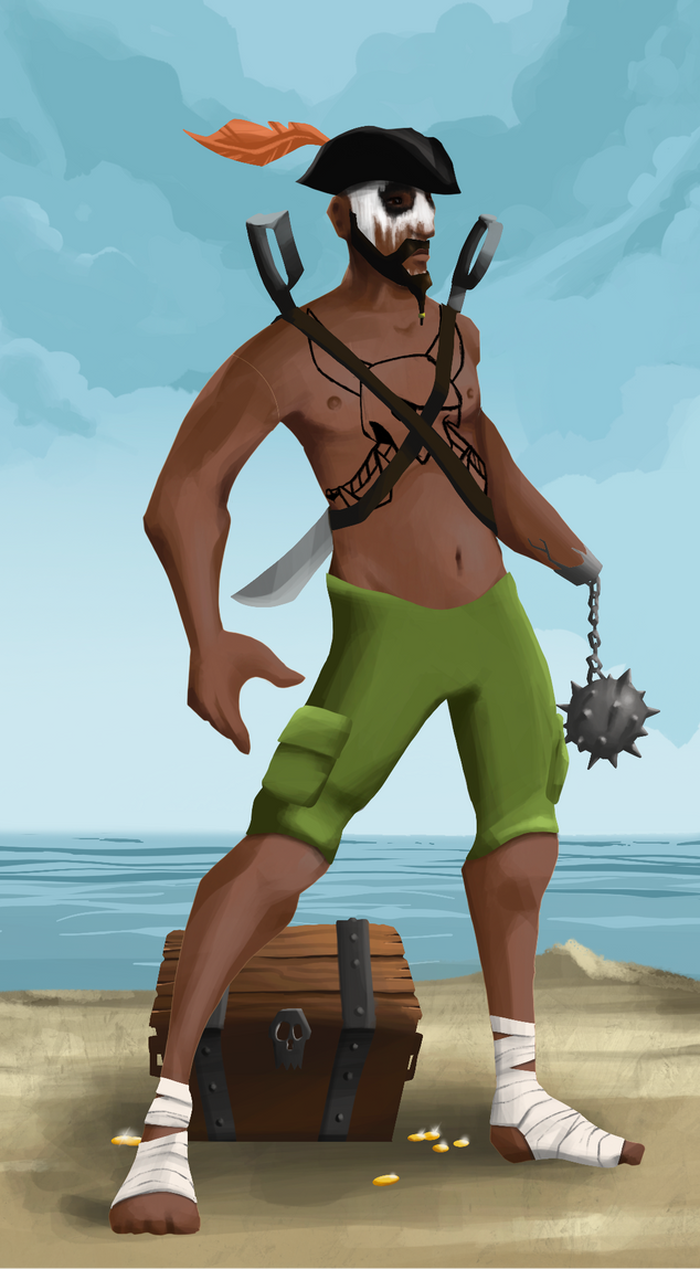 AlgoSeas Pirate #33479 NFT on Algorand