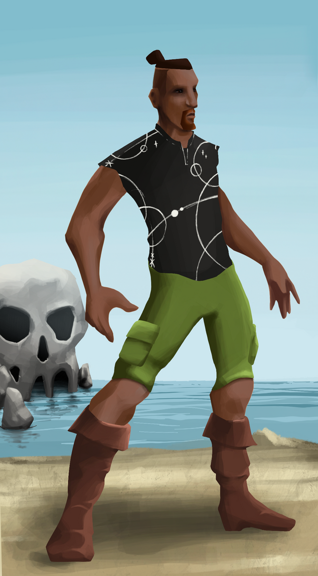 AlgoSeas Pirate #33491 NFT on Algorand