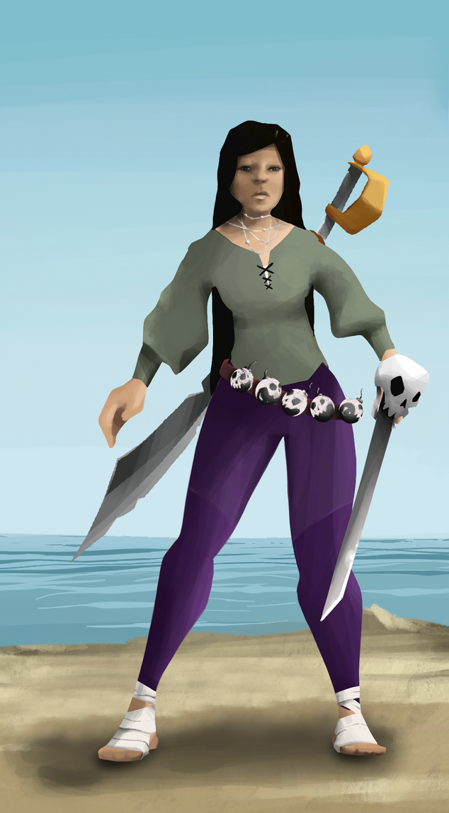 AlgoSeas Pirate #33497 NFT on Algorand