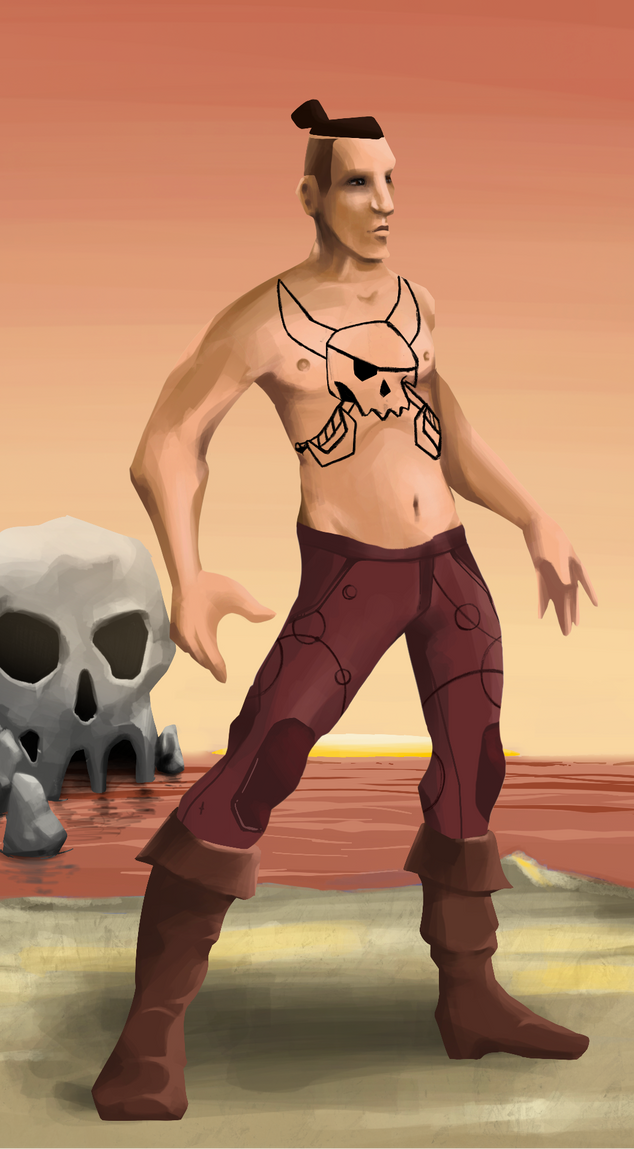 AlgoSeas Pirate #33498 NFT on Algorand