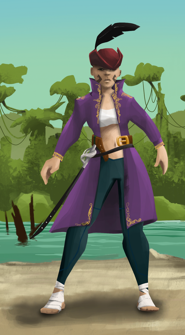 AlgoSeas Pirate #33500 NFT on Algorand