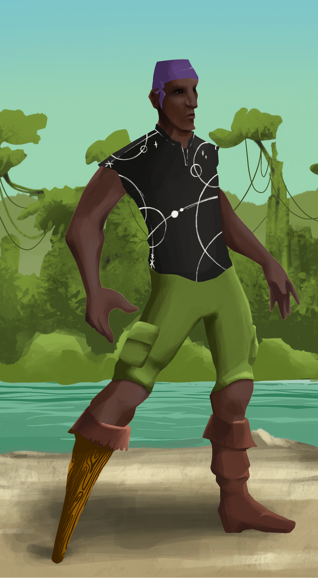 AlgoSeas Pirate #33503 NFT on Algorand