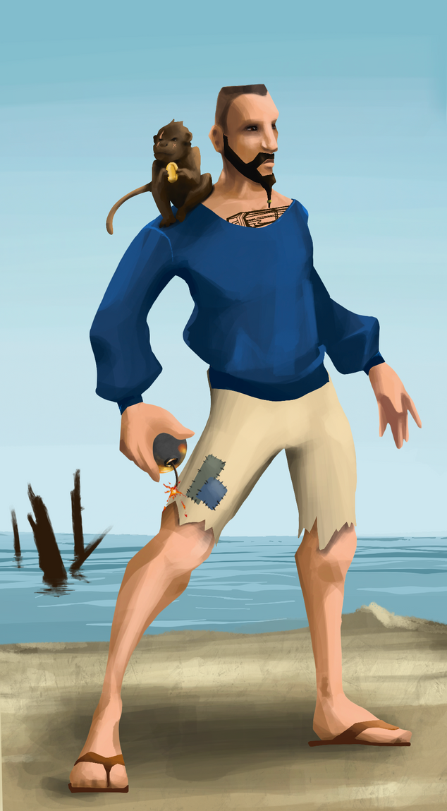 AlgoSeas Pirate #33512 NFT on Algorand