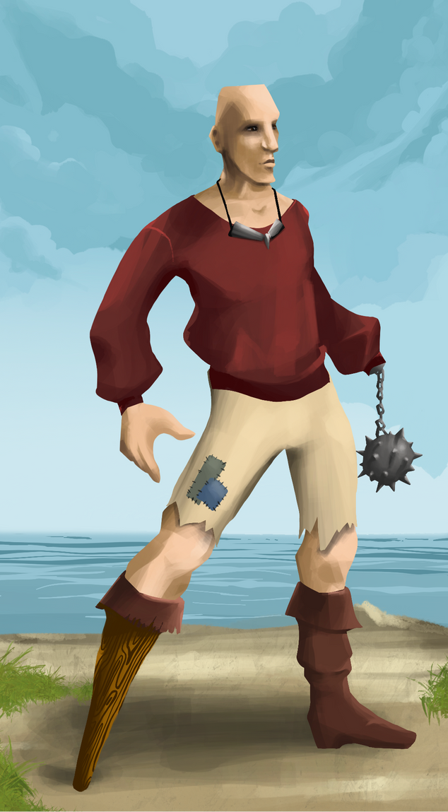 AlgoSeas Pirate #33515 NFT on Algorand