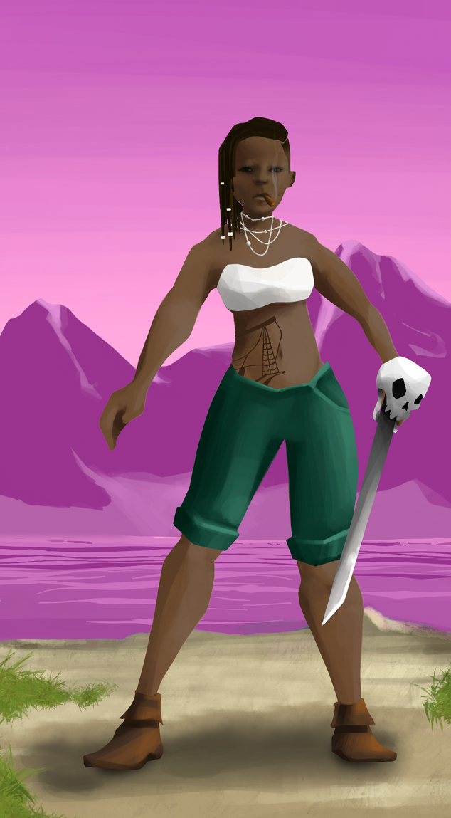 AlgoSeas Pirate #33517 NFT on Algorand