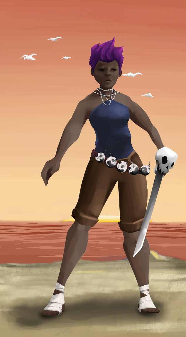 AlgoSeas Pirate #33521 NFT on Algorand