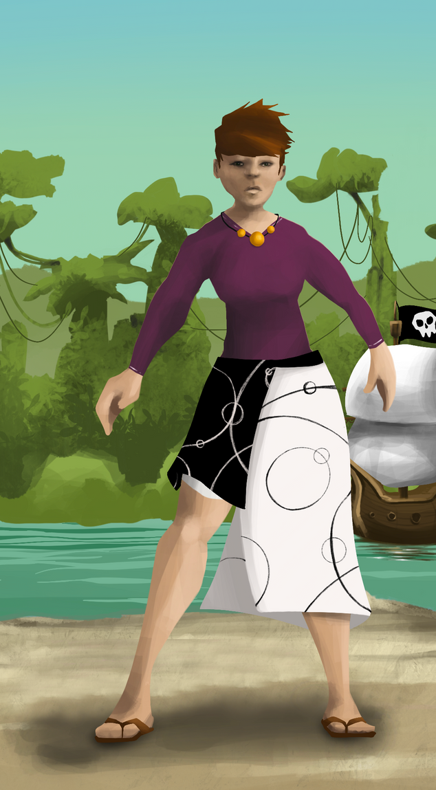 AlgoSeas Pirate #33529 NFT on Algorand