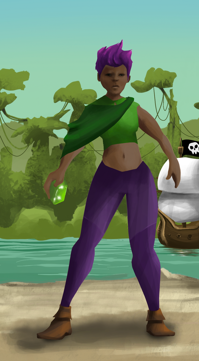 AlgoSeas Pirate #33535 NFT on Algorand