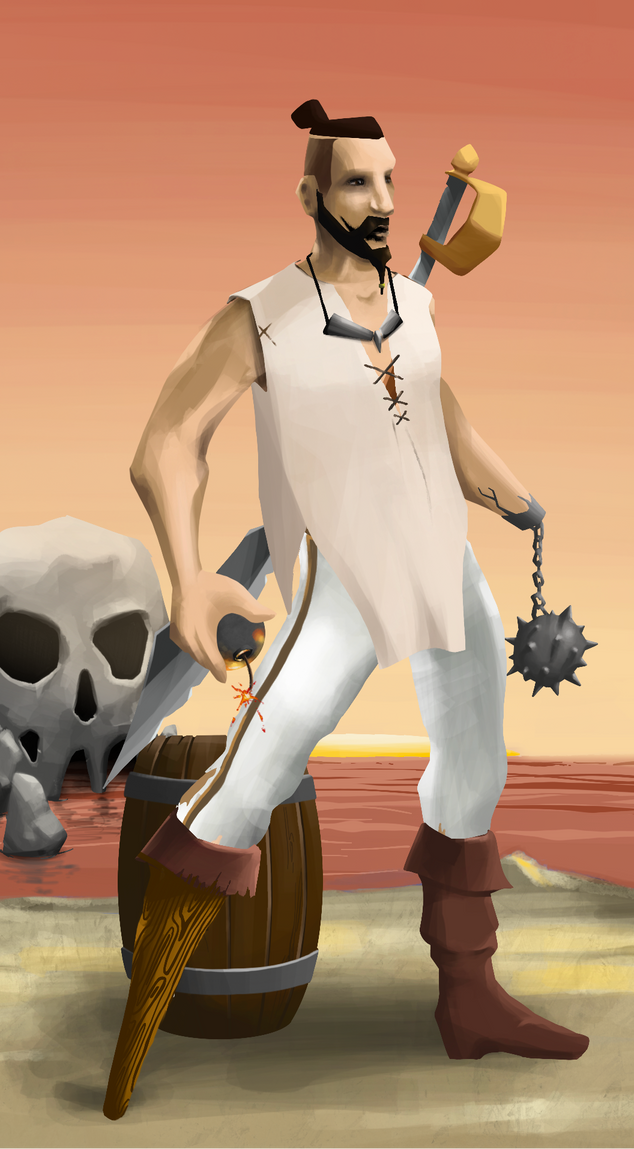 AlgoSeas Pirate #33536 NFT on Algorand