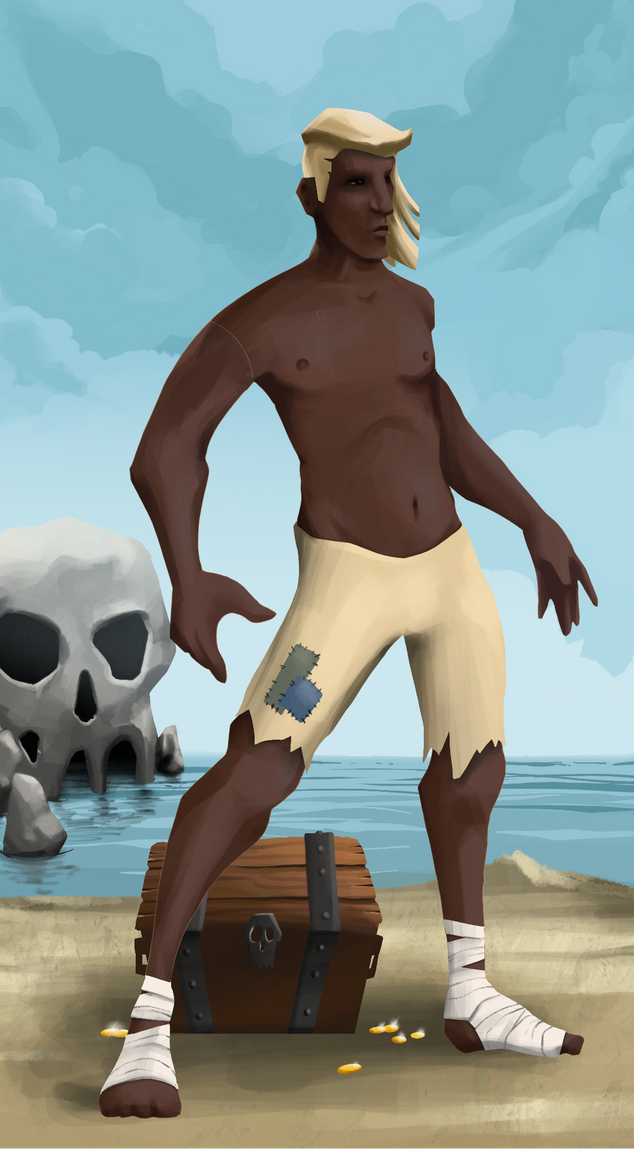 AlgoSeas Pirate #3354 NFT on Algorand