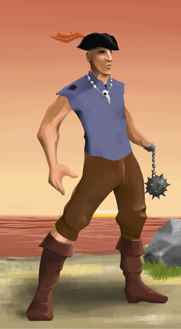 AlgoSeas Pirate #33542 NFT on Algorand