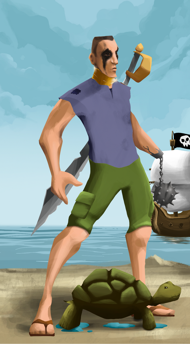 AlgoSeas Pirate #33547 NFT on Algorand