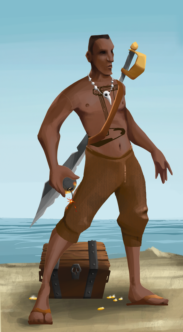 AlgoSeas Pirate #33552 NFT on Algorand