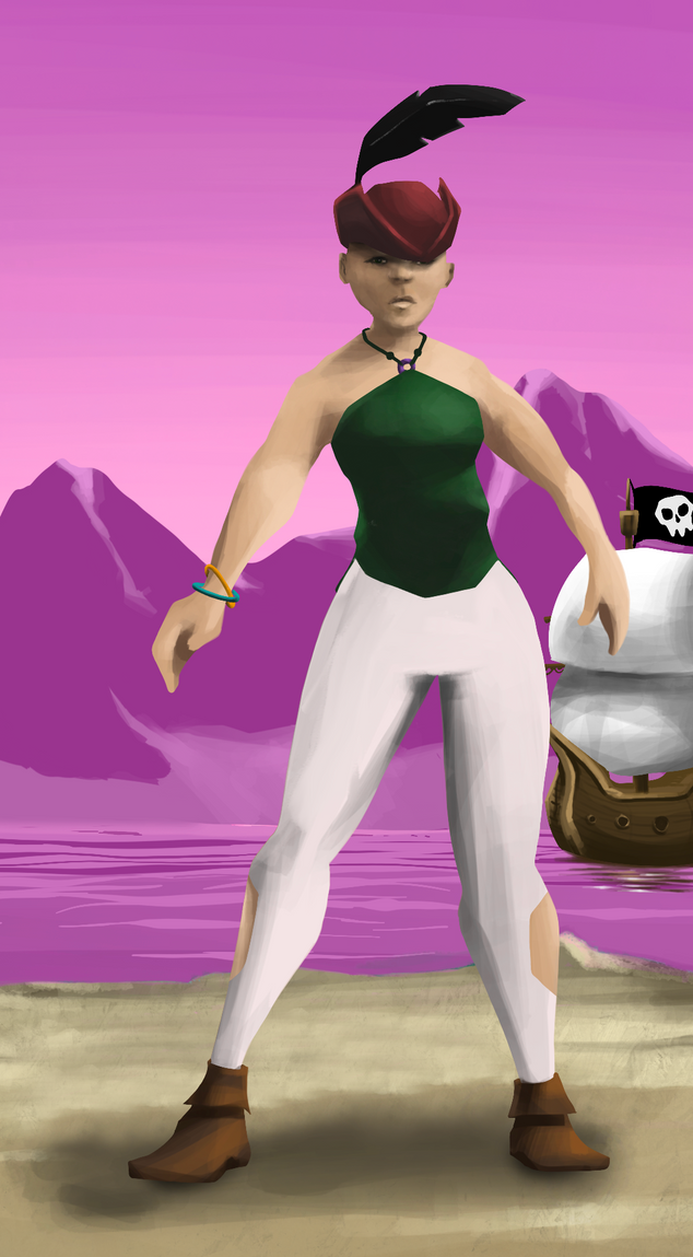 AlgoSeas Pirate #33554 NFT on Algorand