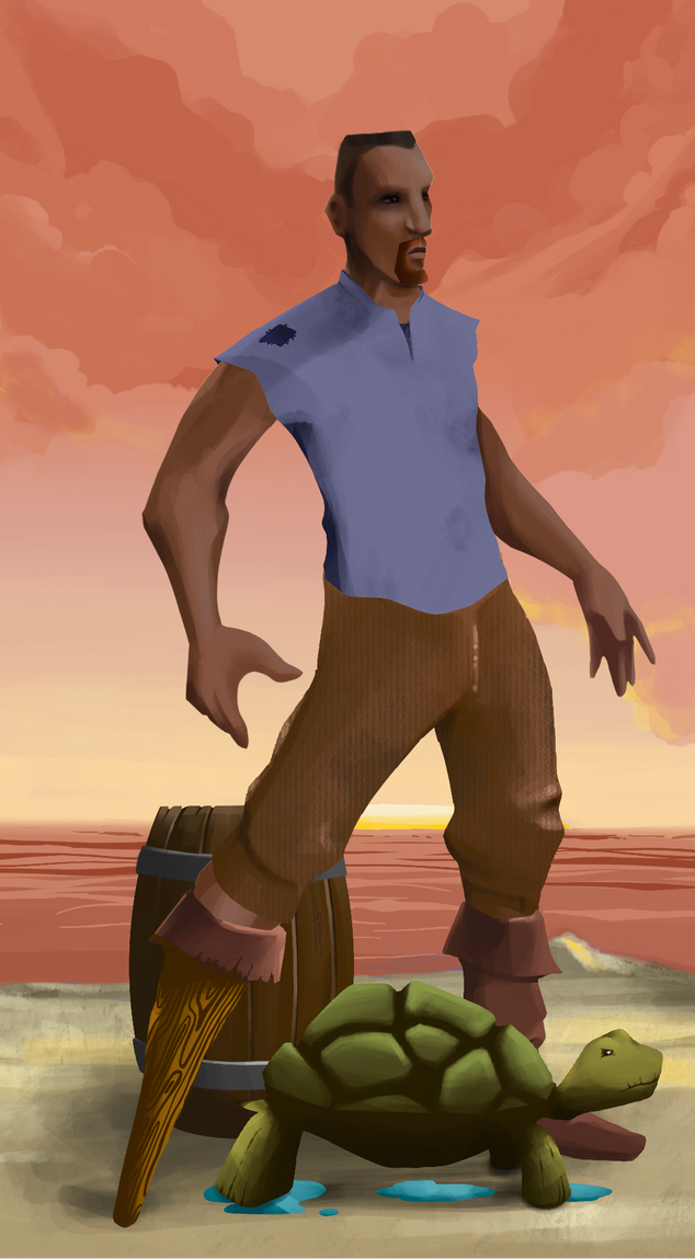 AlgoSeas Pirate #33556 NFT on Algorand