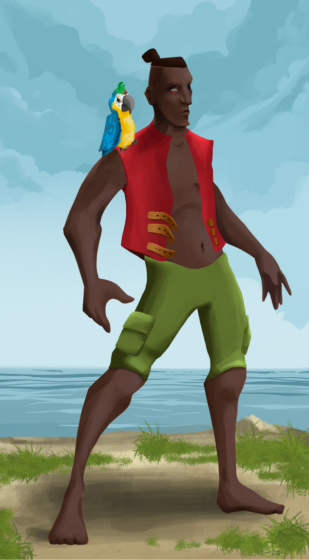 AlgoSeas Pirate #33562 NFT on Algorand