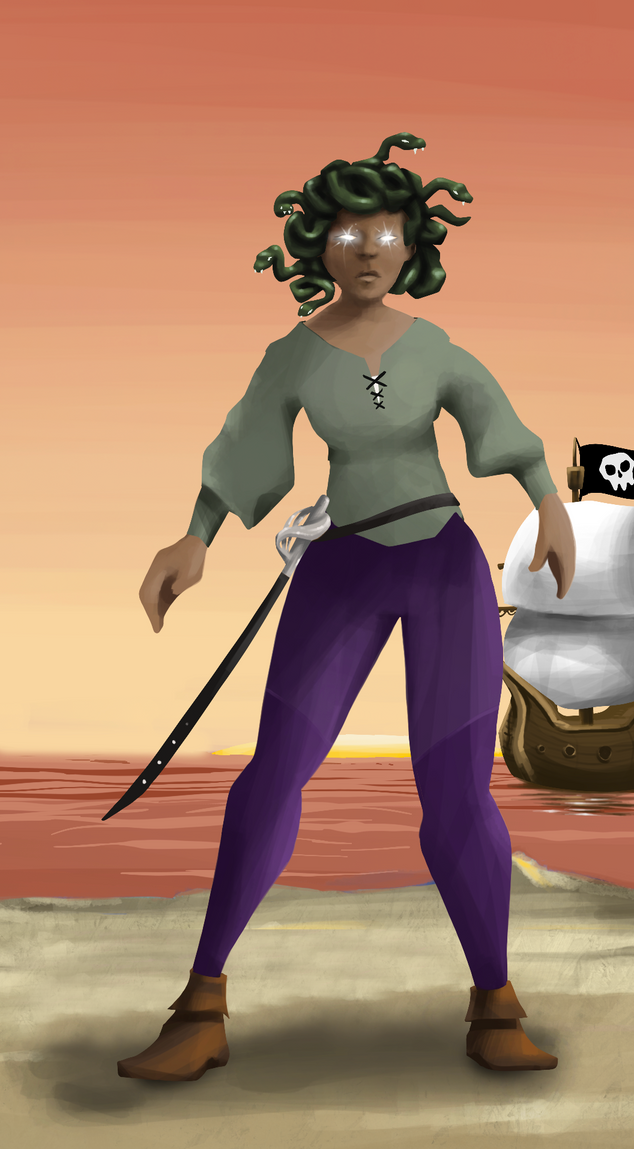 AlgoSeas Pirate #33567 NFT on Algorand