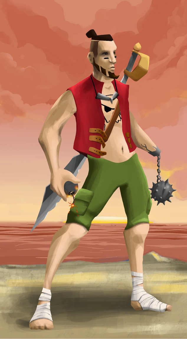 AlgoSeas Pirate #33568 NFT on Algorand