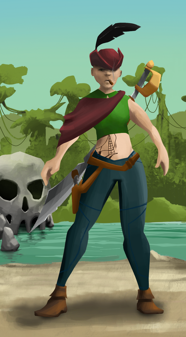 AlgoSeas Pirate #33569 NFT on Algorand