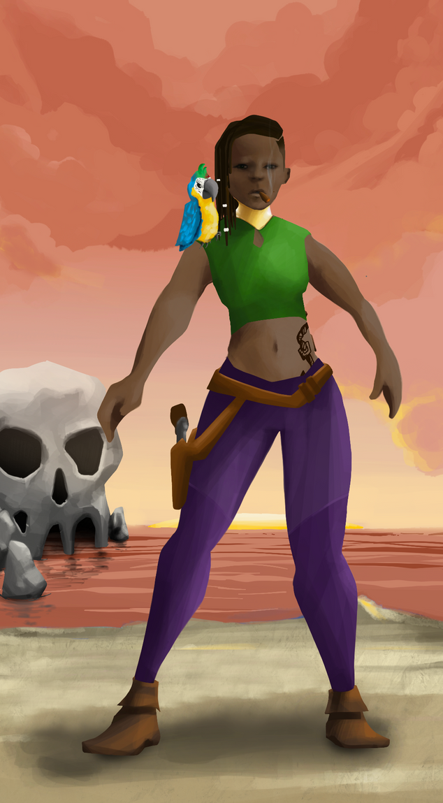 AlgoSeas Pirate #33571 NFT on Algorand