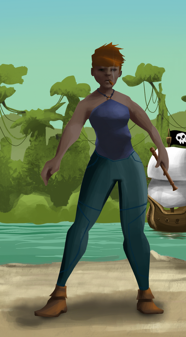 AlgoSeas Pirate #33573 NFT on Algorand