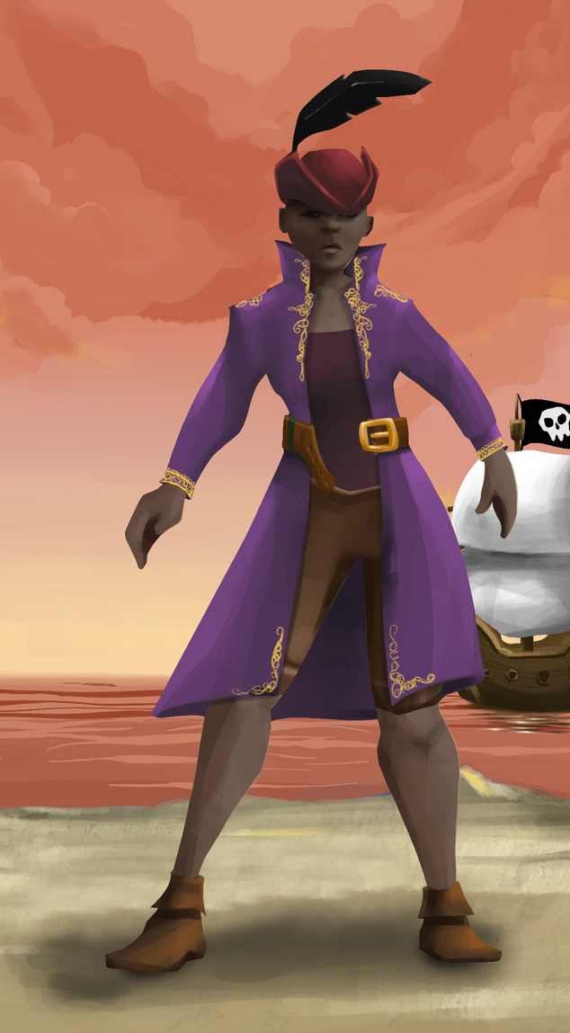 AlgoSeas Pirate #33574 NFT on Algorand