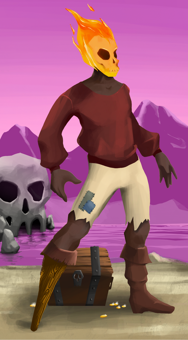 AlgoSeas Pirate #3358 NFT on Algorand