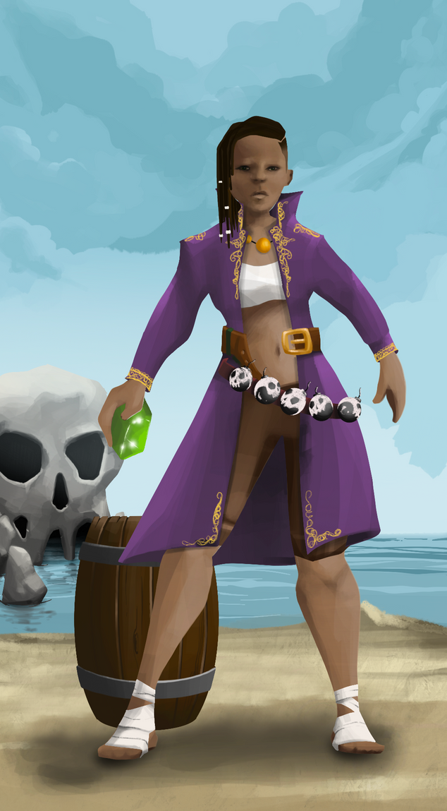 AlgoSeas Pirate #33584 NFT on Algorand