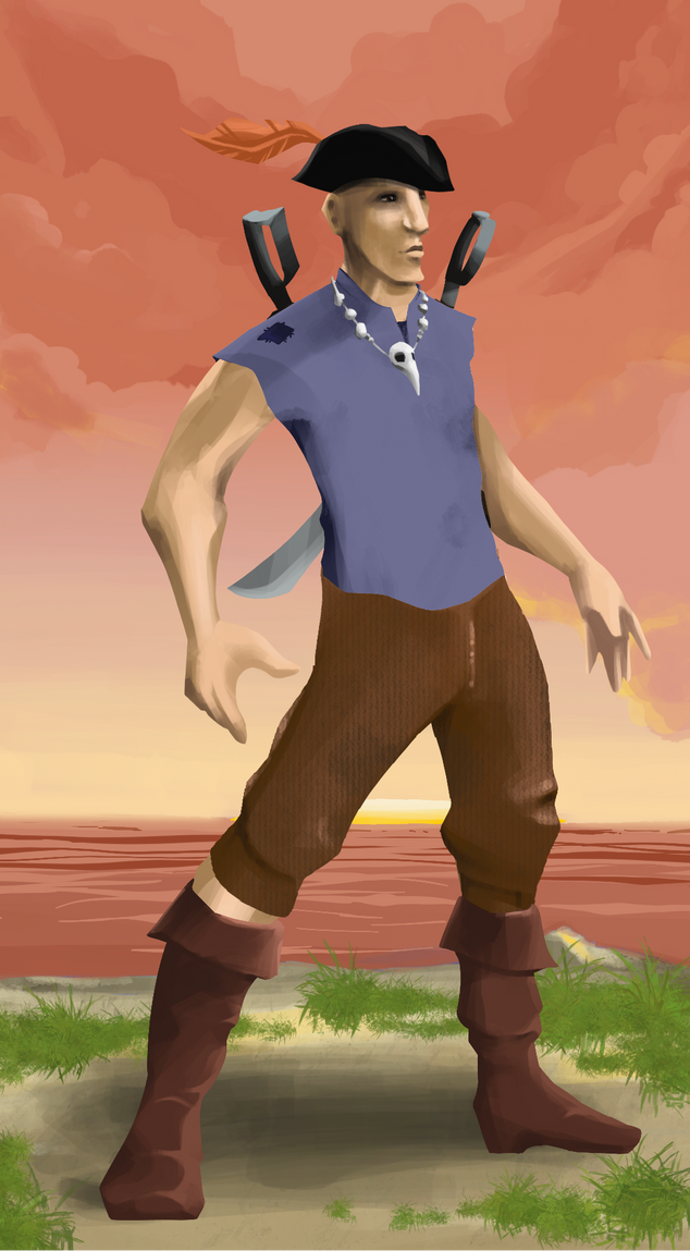 AlgoSeas Pirate #33588 NFT on Algorand