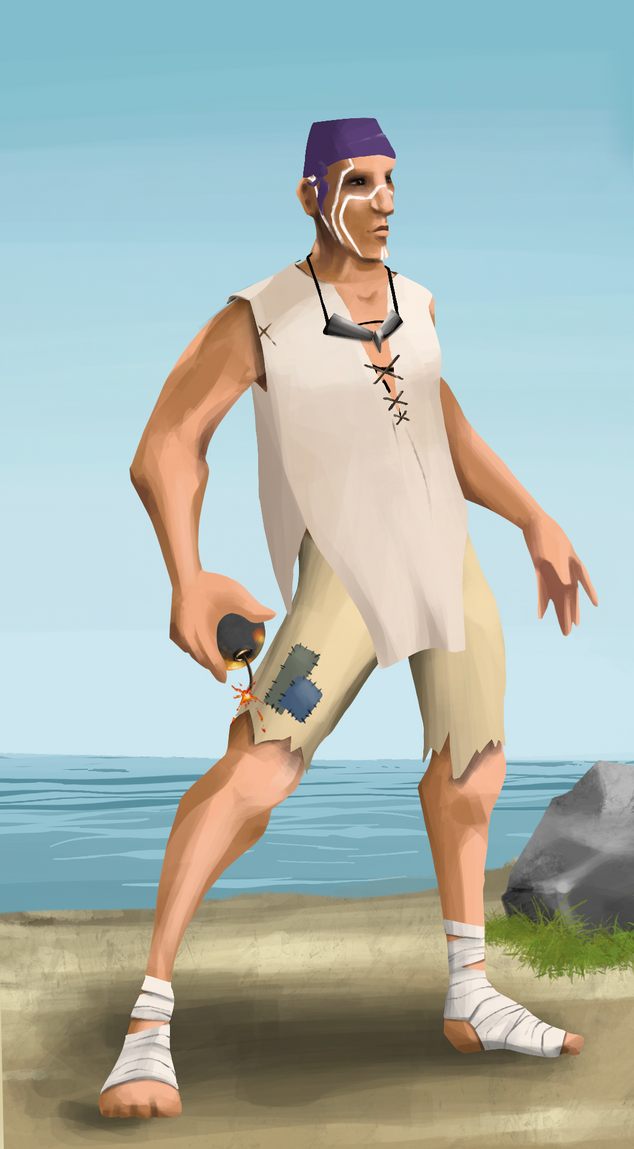 AlgoSeas Pirate #33592 NFT on Algorand