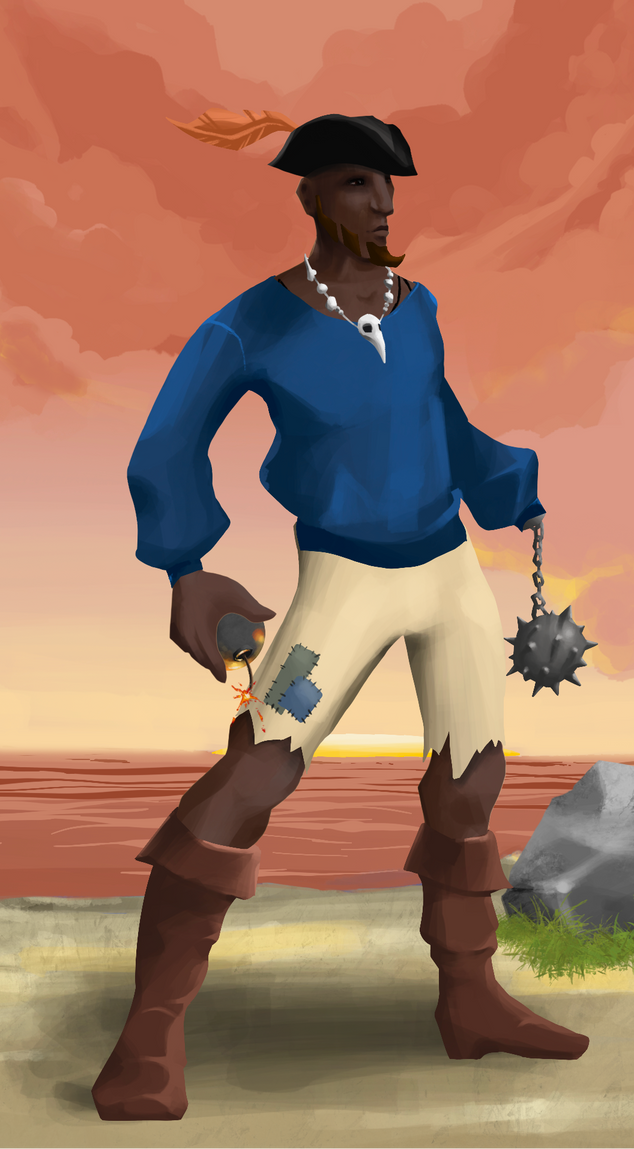 AlgoSeas Pirate #33602 NFT on Algorand