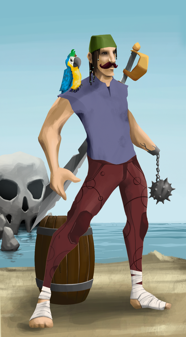 AlgoSeas Pirate #33604 NFT on Algorand