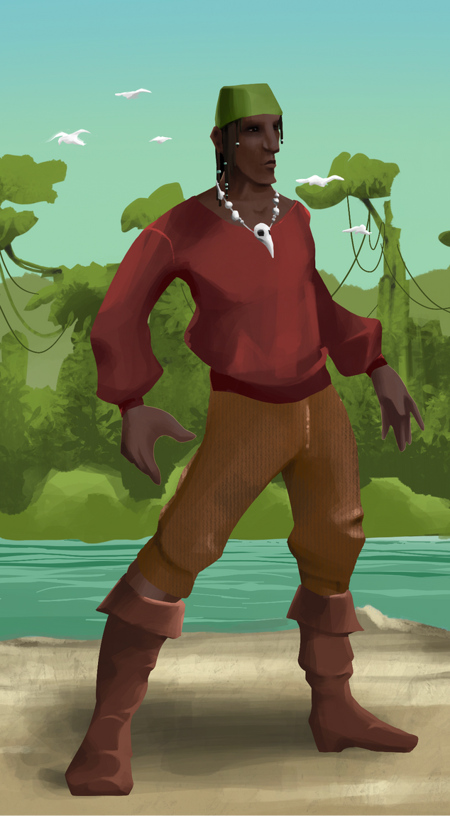 AlgoSeas Pirate #33610 NFT on Algorand