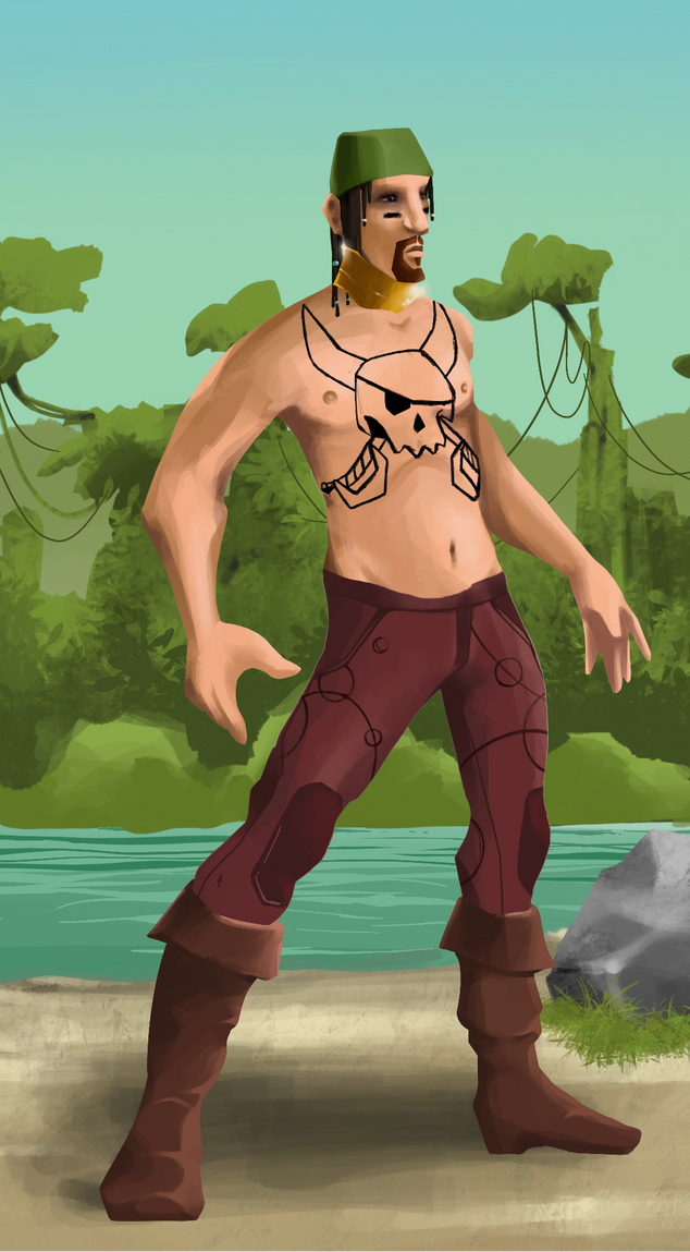 AlgoSeas Pirate #3362 NFT on Algorand