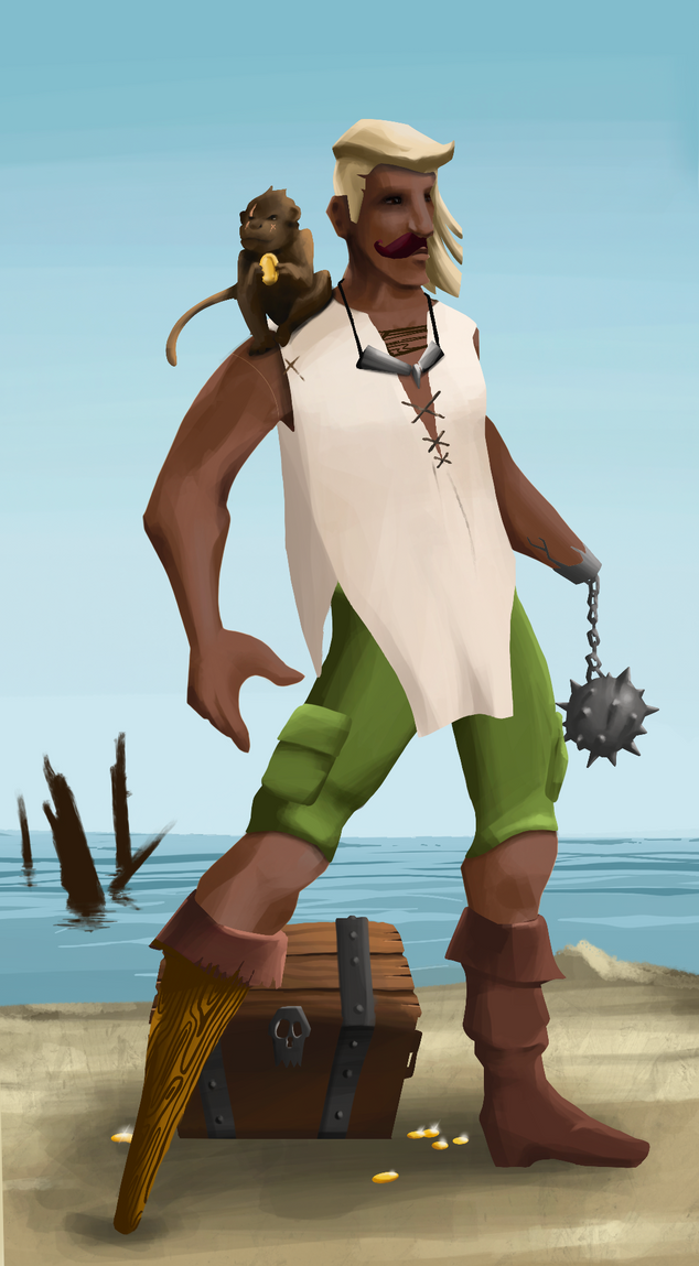 AlgoSeas Pirate #33624 NFT on Algorand