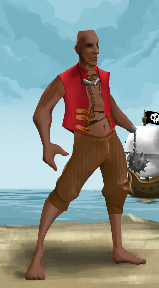 AlgoSeas Pirate #33626 NFT on Algorand