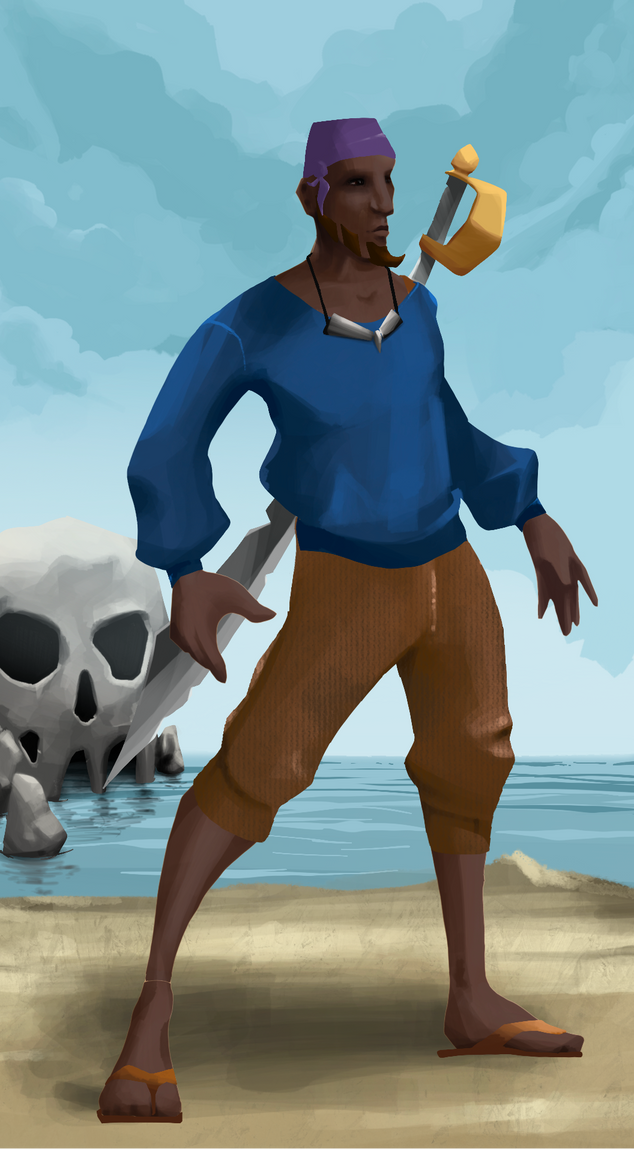 AlgoSeas Pirate #3363 NFT on Algorand